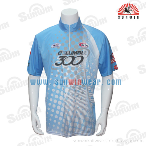 quick dry mesh fabric sublimation wholesale fishing jersey design